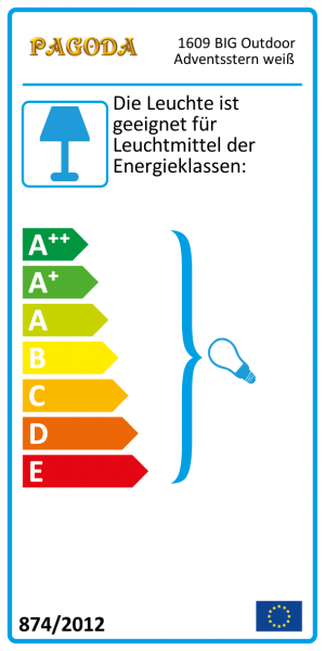 Outdoorstar "L" white